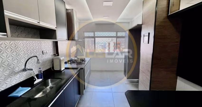 Apartamento de 2 dorms com dependencia na ponta da praia, vista mar