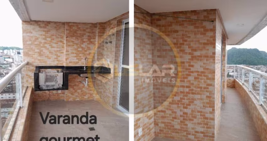 Apartamento de 2 dorms , sala p 2 ambs com varanda gourmet