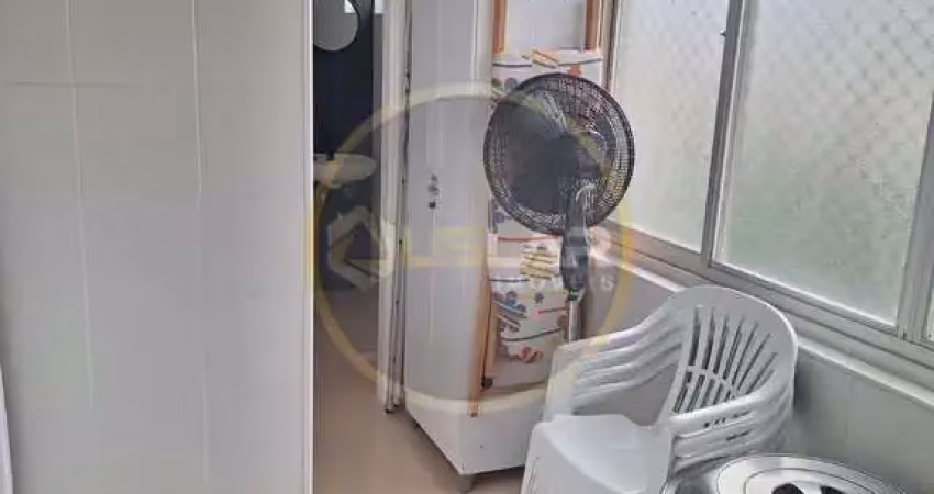 Apartamento de 2 dorms com sala para 2 ambientes no gonzaga
