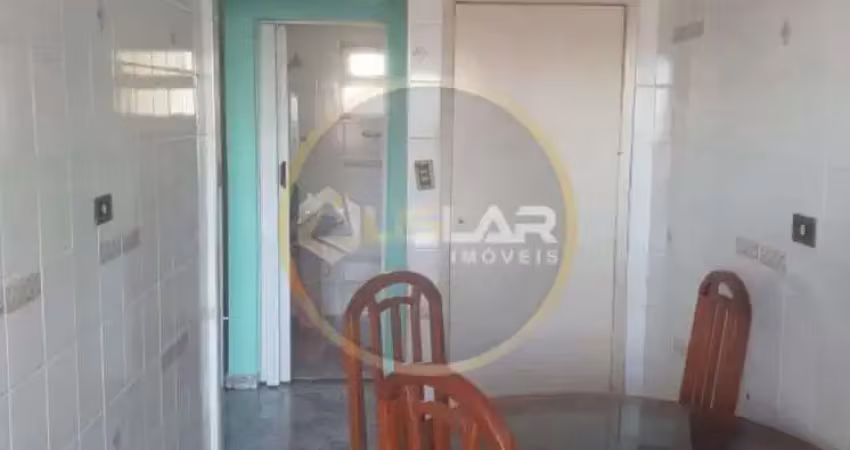 Apartamento na ponta da praia com 1 dormitório amplo com garagem