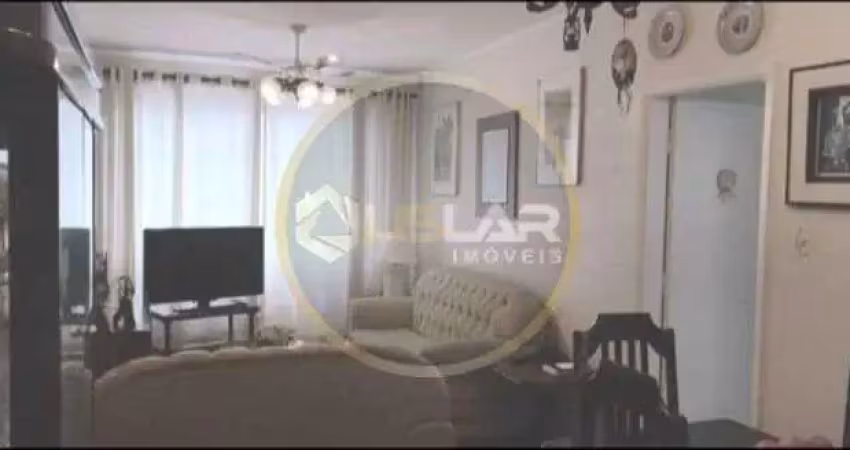 Apartamento de 2 dormitorios no boqueirão em santos frente a praia