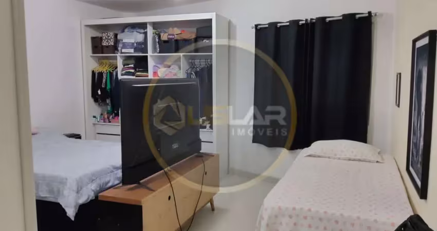 Sala living na divisa em sv, andar alto, com garagem