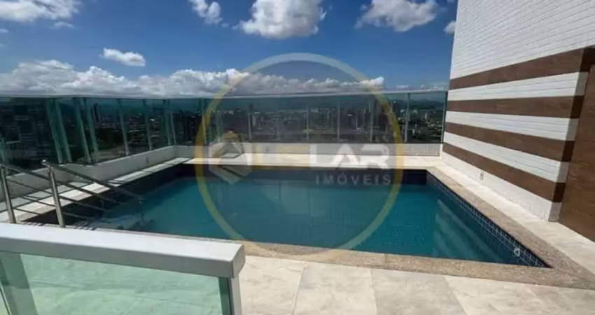 Lindo apto no embaré, porteira fechada, área de lazer, andar alto