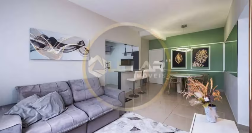 Locação no boqueirão em santos prox ao mar com 2 dorms. mobiliado