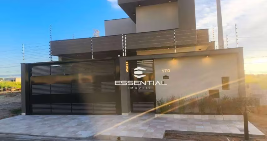 Casa Novíssima | 3 dormitórios, sendo 1 suíte | 126 m² de construção | R$ 720.000 - SetSul II - São José do Rio Preto/SP
