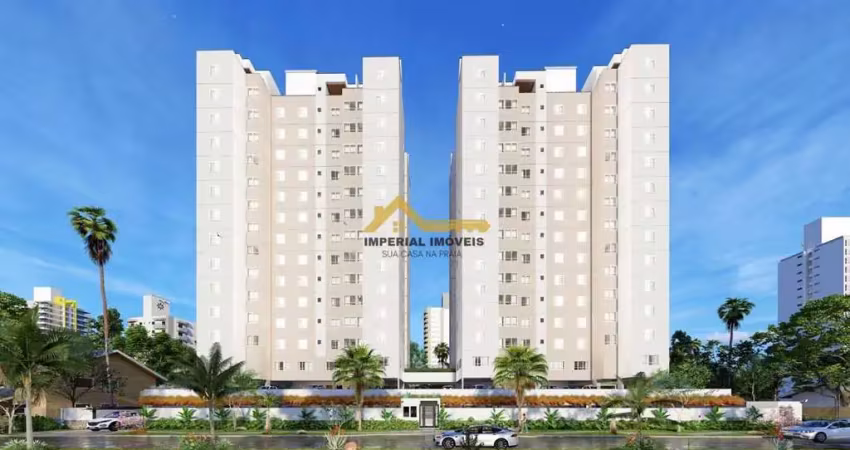 À venda - apartamento 2 dormitórios no jardim gaivotas - caraguatatuba/sp