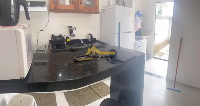 À venda - casa condomínio 2 dormitórios no jaraguá - caraguatatuba/sp