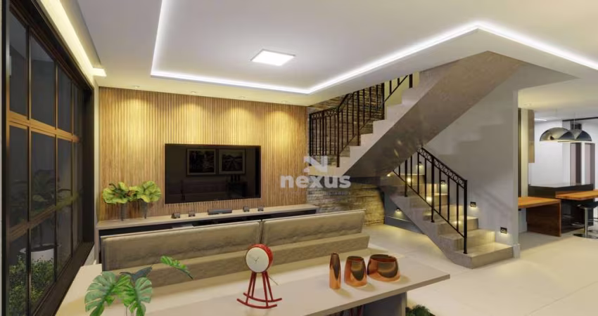 Sobrado com 3 dormitórios à venda, 170 m² por R$ 890.000,00 - Cidade Jardim - Uberlândia/MG