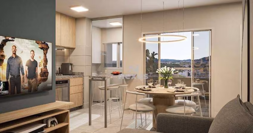 Apartamento com 2 dormitórios à venda, 59 m² por R$ 245.000,00 - Morumbi - Uberlândia/MG