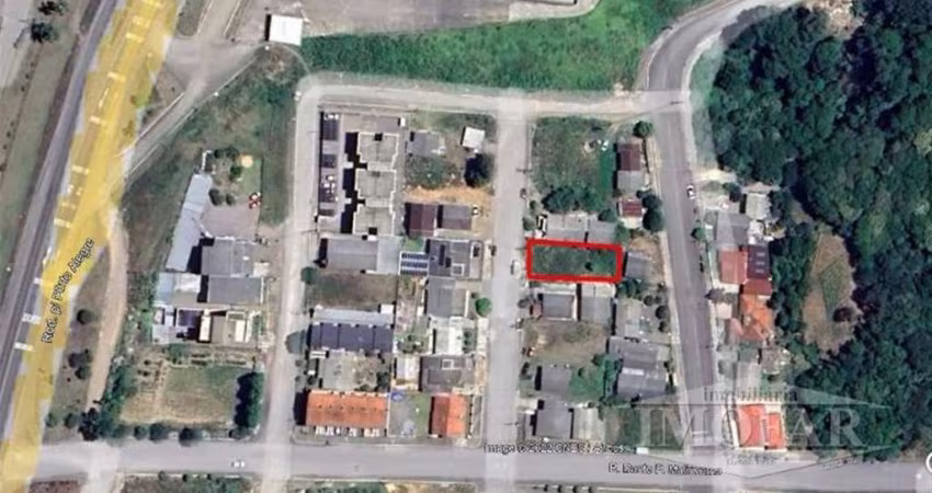 Terreno no bairro América, frente Oeste, em rua pavimentada.  Com  13,1 metros de  frente por 28,00  metros  de profundidade, área total   366,80m.   Confira!