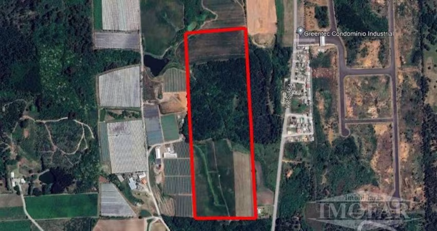 Área de terras com 15,3 hectares,  ideal para diversos setores, como indústria, comercio e serviços,  construção de condomínio  industrial, com acesso pavimentado, rede de gás natural em baixa pressão