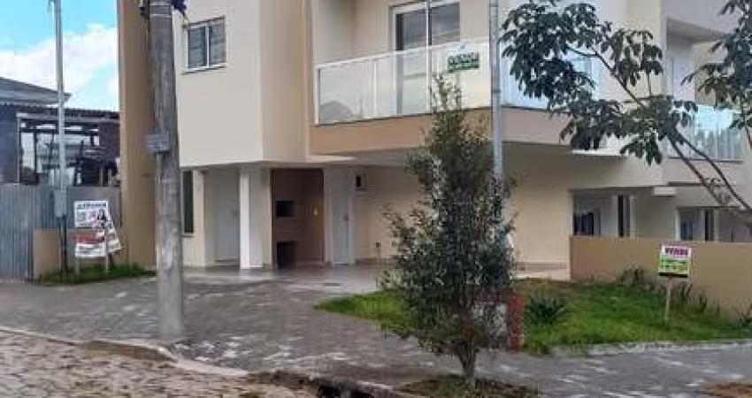 Sobrado pronto para morar no Bairro Bela Vista! Conta com 02 dormitórios (sendo o de casal com sacada), living em conceito aberto com sacada, cozinha, área de serviço e churrasqueira na garagem, banhe