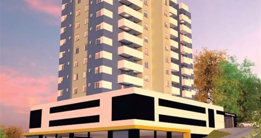Excelentes apartamentos em construção no Bairro Nossa Senhora das Graças!  Com 02 dormitórios, sala para 02 ambientes, sacada com churrasqueira, cozinha, área de serviço, banheiro social e 01 vaga de 