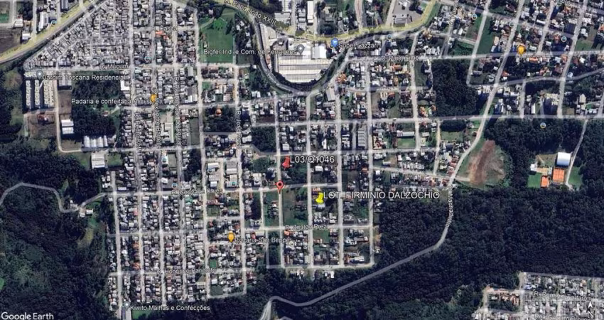 Loteamento Dalzóchio, localizado  no bairro Imigrante em Farroupilha/RS.   Consulte-nos para mais opções de lotes e valores.