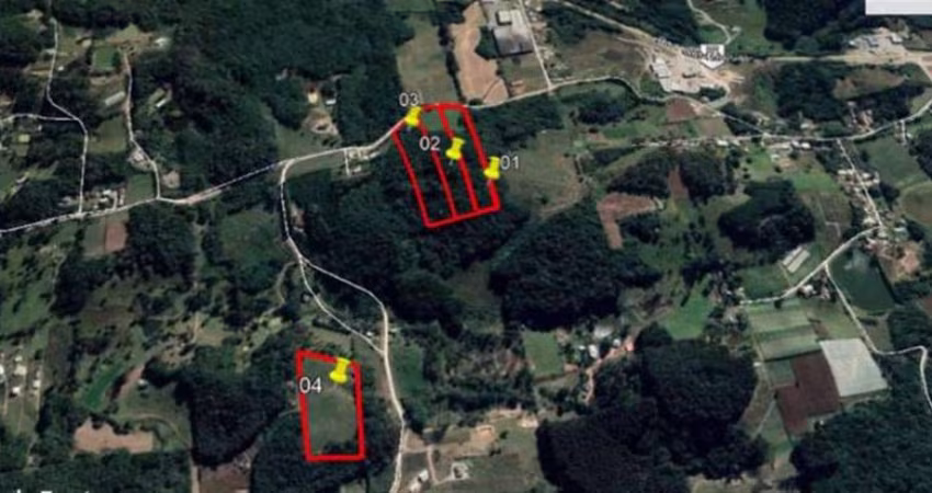 Chácaras muito próximas do centro de Farroupilha, luz em frente e água da comunidade.  N 01 - 20.296,57 m por R$ 850.000,00 N 02 - 20.266,89 m -  POSSUI NASCENTE NA ÁREA  valor a combinar. N 03 - 20.2