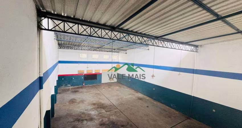 Galpão, 360 m² - venda por R$ 850.000,00 ou aluguel por R$ 4.500,00/mês - Beira Rio I - Guaratinguetá/SP