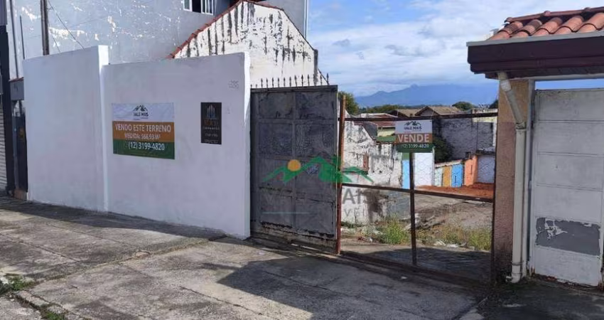 Terreno à venda, 566 m² por R$ 550.000 - Pedregulho - Guaratinguetá/SP