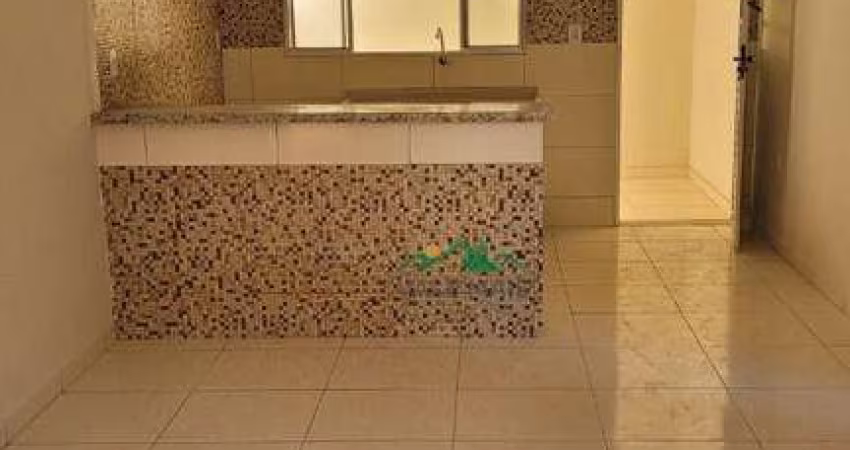 Apartamento com 2 dormitórios para alugar, 75 m² por R$ 1.150,00/mês - Jardim do Vale II - Guaratinguetá/SP