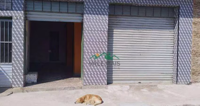 Ponto para alugar, 66 m² por r$ 1.000,00/mês - pingo de ouro - guaratinguetá/sp
