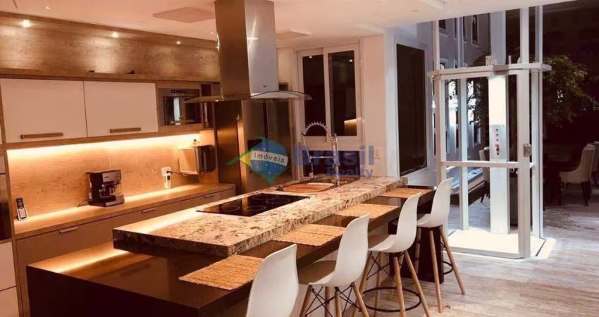 Cobertura Duplex - 3 dormitórios, 202m² - Campestre, Santo André