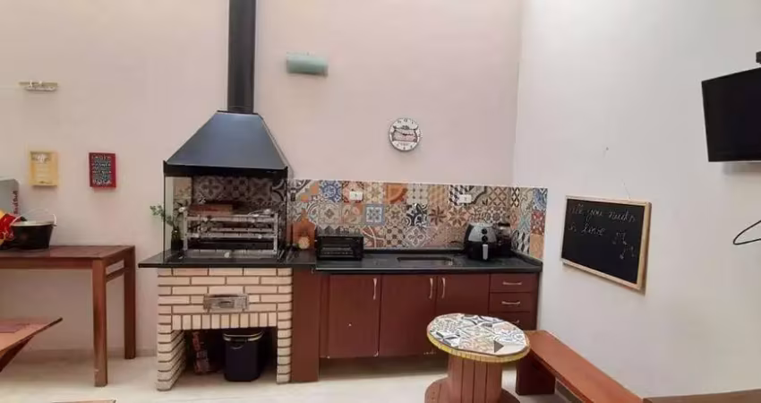 Sobrado com 4 quartos, vila scarpelli - santo andré
