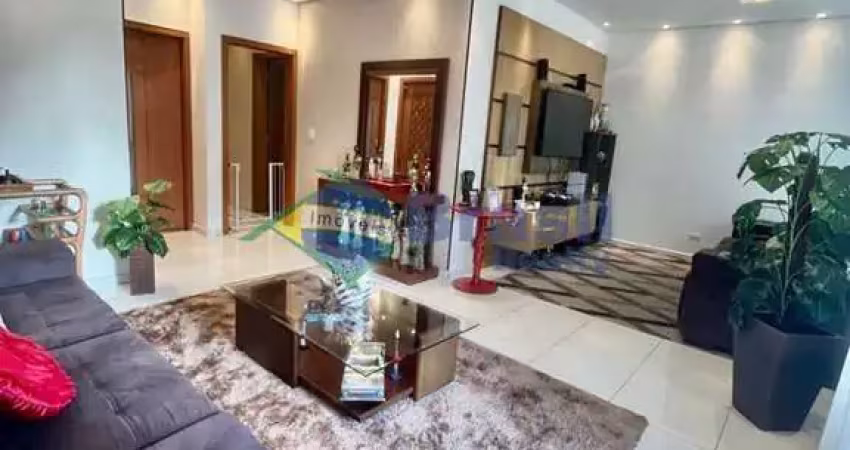 Casa 306m² com 3 quartos/suítes, vila homero thon - santo andré