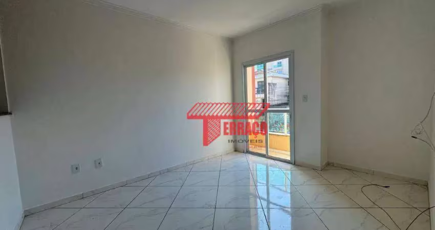 Apartamento com 3 dormitórios para alugar, 60 m² por r$ 1.900,00/mês - vila cecília maria - santo andré/sp