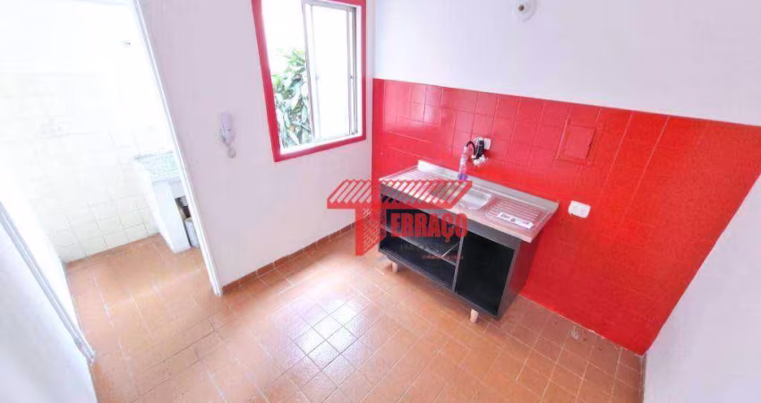 Apartamento à venda, 52 m² por R$ 280.000,00 - Utinga - Santo André/SP