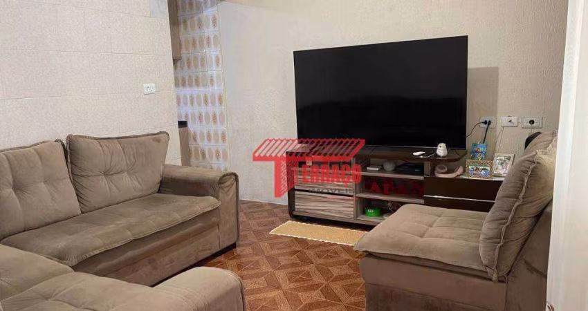 Sobrado com 5 dormitórios à venda, 153 m² por R$ 380.000,00 - Jardim Aclimação - Santo André/SP
