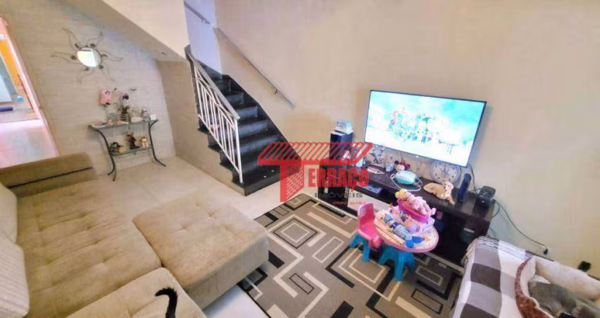 Sobrado à venda, 153 m² por R$ 605.000,00 - Vila Helena - Santo André/SP