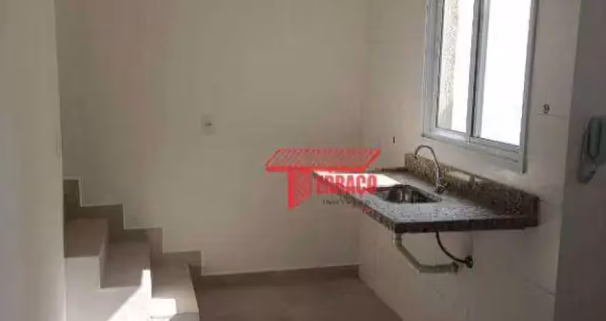 Cobertura com 2 dormitórios à venda, 39 m² por r$ 330.000,00 - parque joão ramalho - santo andré/sp