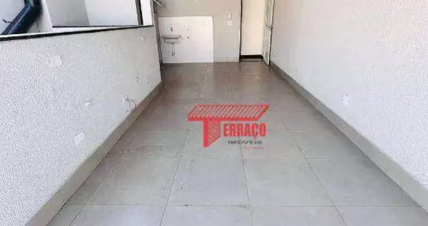Cobertura com 2 dormitórios à venda, 50 m² - Vila Humaitá - Santo André/SP