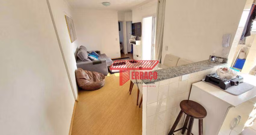 Apartamento com 2 dormitórios à venda por R$ 305.000,00 - Vila Príncipe de Gales - Santo André/SP