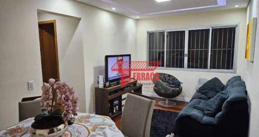 Apartamento com 2 dormitórios à venda, 70 m² por R$ 370.000,00 - Assunção - São Bernardo do Campo/SP