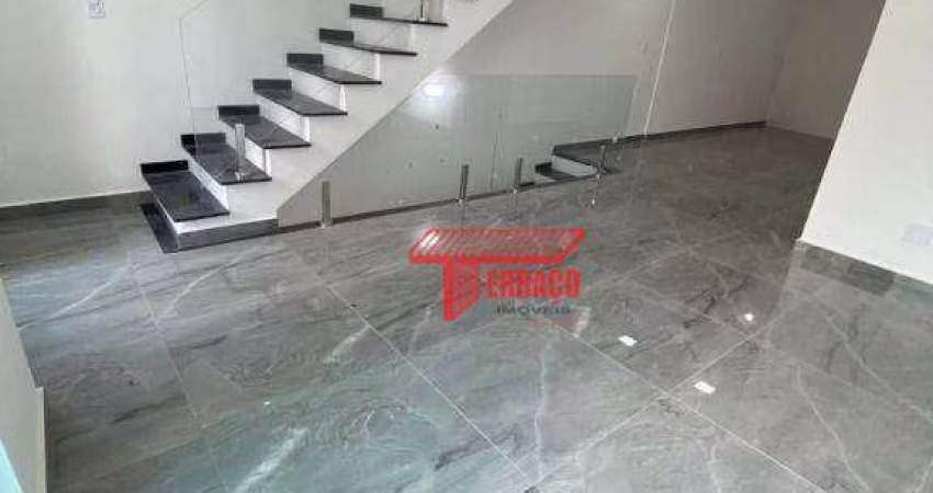Sobrado com 3 dormitórios à venda, 130 m² por R$ 665.000,00 - Vila Guarani - Santo André/SP
