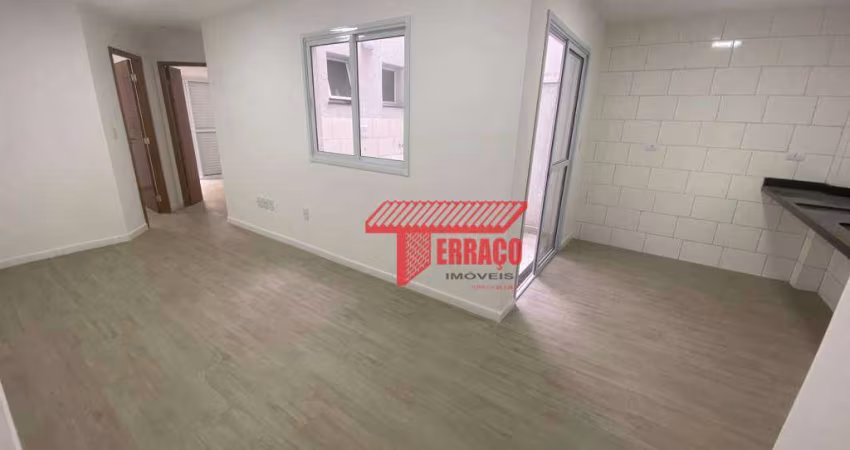 Apartamento com 2 dormitórios à venda, 44 m² por R$ 360.000,00 - Parque das Nações - Santo André/SP