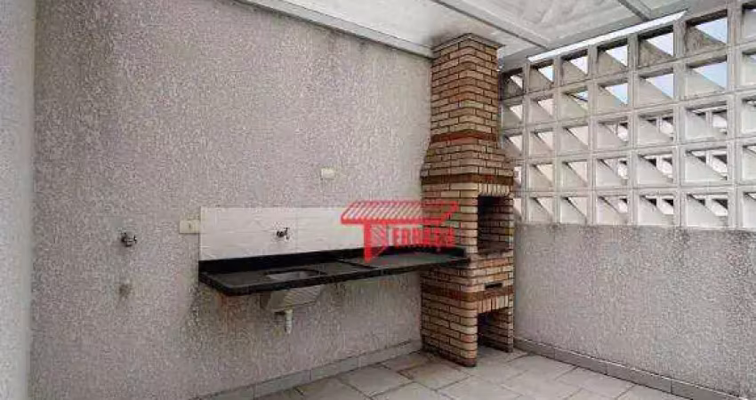 Cobertura com 2 dormitórios à venda, 88m² - parque das nações - santo andré/sp