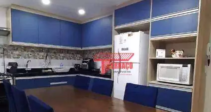 Apartamento com 3 dormitórios à venda, 88 m²  - vila pinheirinho - santo andré/sp