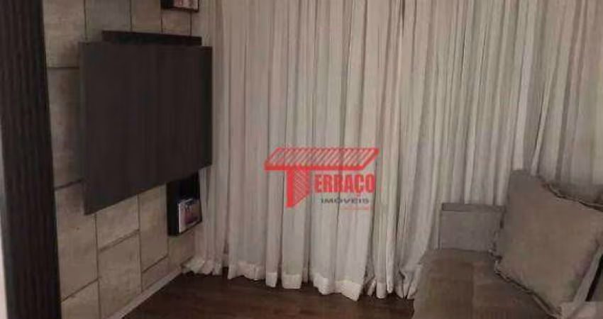 Apartamento com 3 dormitórios à venda, 67 m² - Vila Homero Thon - Santo André/SP
