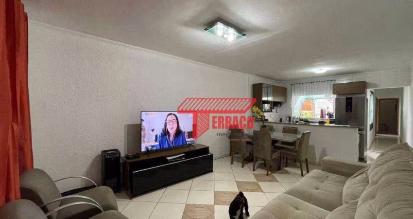 Casa com 2 dormitórios à venda, 95 m² por R$ 340.000,00 - Jardim Irene - Santo André/SP
