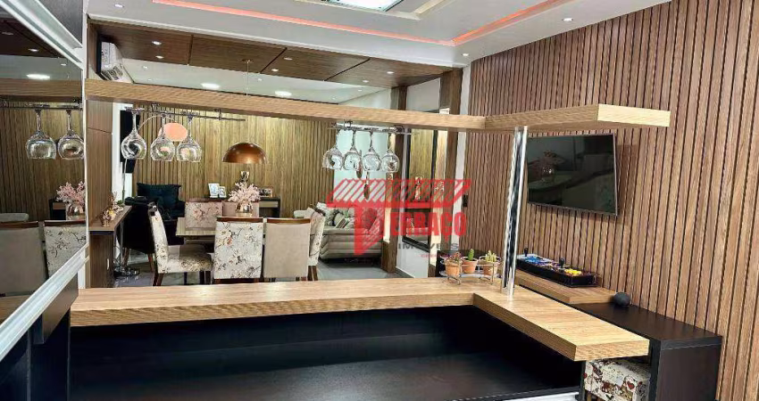 Sobrado em condomínio com 2 dormitórios à venda, 139 m² por R$ 860.000 - Vila Junqueira - Santo André/SP