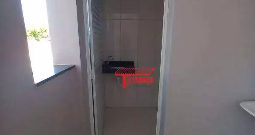 Cobertura com 2 dormitórios à venda, 45 m² por r$ 509.000,00 - vila pires - santo andré/sp