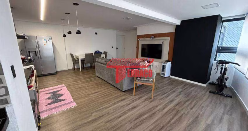 Apartamento com 3 dormitórios à venda, 103 m² - Vila Assunção - Santo André/SP