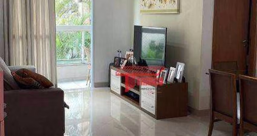 Apartamento com 3 dormitórios à venda, 133 m²  - Jardim Bela Vista - Santo André/SP