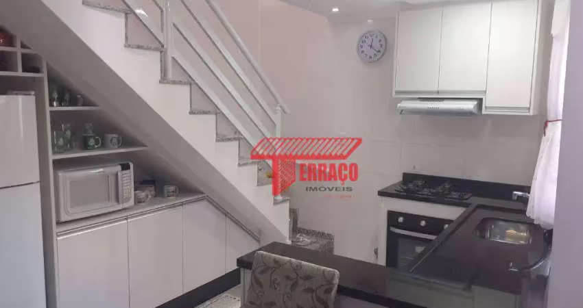 Cobertura com 2 dormitórios à venda, 50 m² - Jardim do Estádio - Santo André/SP