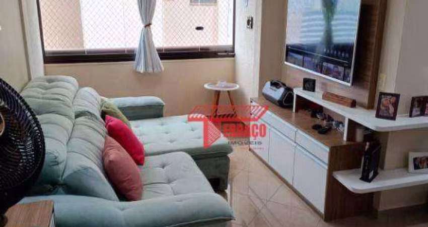 Apartamento com 3 dormitórios à venda, 69 m²  - Vila Assunção - Santo André/SP