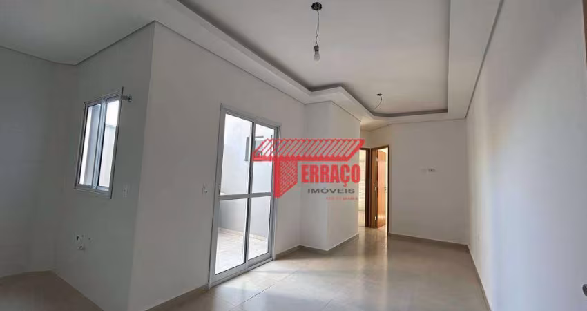 Apartamento com 2 dormitórios à venda, 52 m² - Jardim Ocara - Santo André/SP