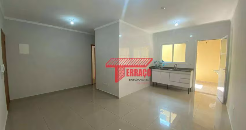 Apartamento com 2 dormitórios para alugar, 55 m² por r$ 1.940,00/mês - vila marina - santo andré/sp