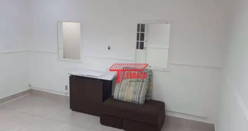 Sala para alugar, 25 m² por r$ 1.971,00/mês - jardim - santo andré/sp