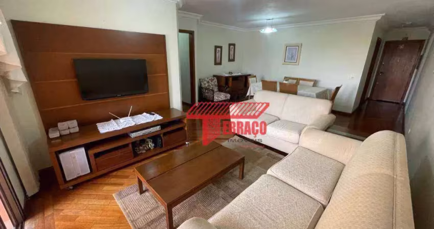 Apartamento com 3 dormitórios à venda, 118 m² - santa maria - santo andré/sp